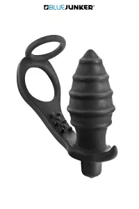 Vibrating anal plug and cockring