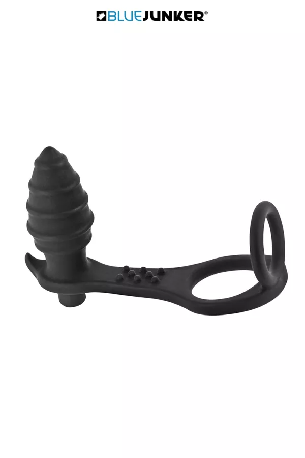 Vibrating anal plug and cockring