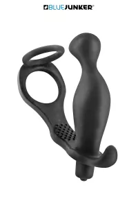 Cockring and vibrating prostate stimulator