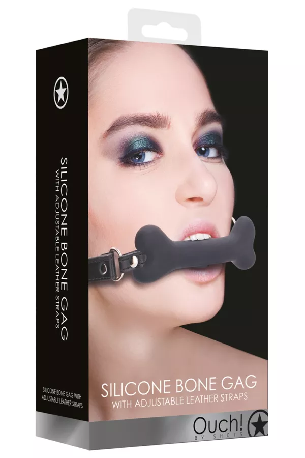 Dog bone gag