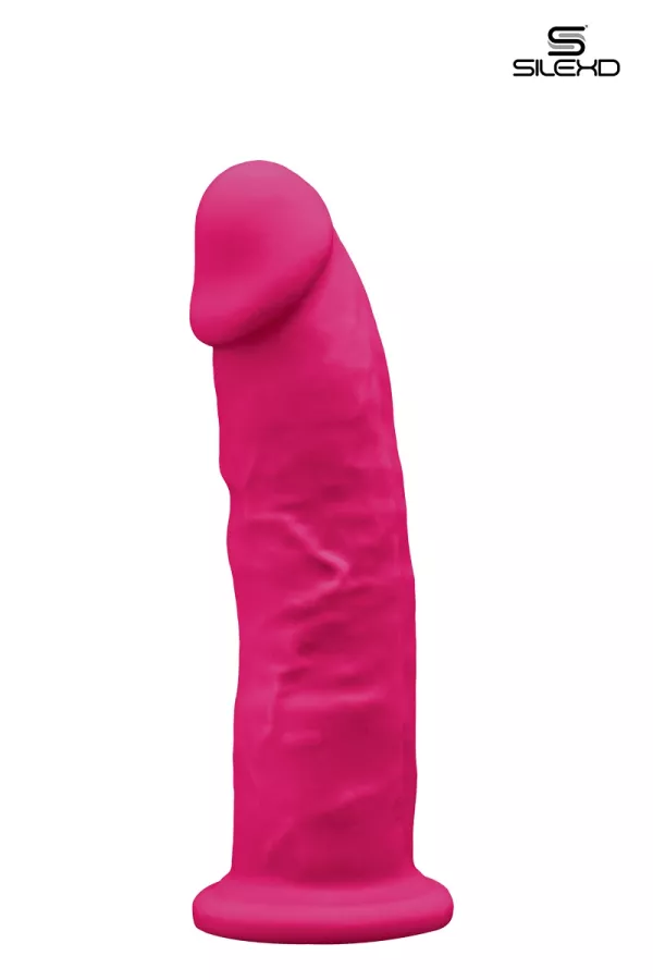 Pink double density dildo 19 cm - Model 2