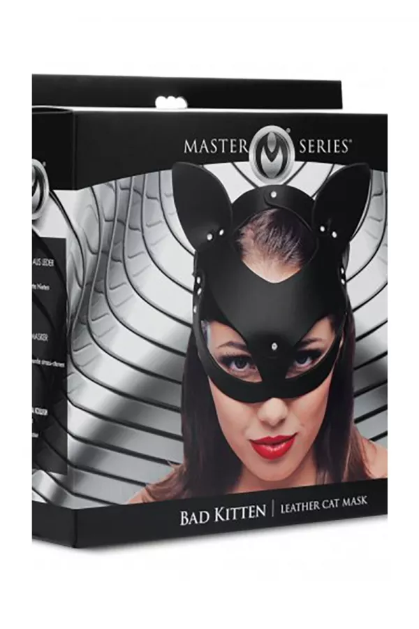 Leder Katzenmaske Bad Kitten