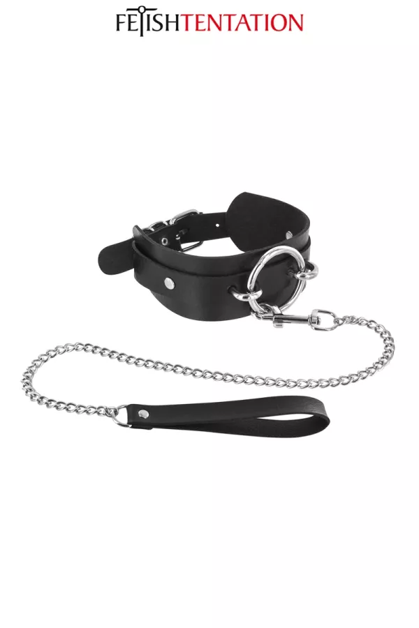 Necklace with ring & leash