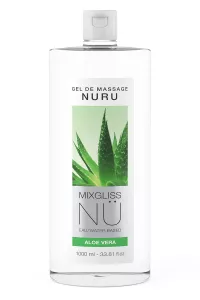 Gel Massage Nuru Aloe Vera Mixgliss - 1 liter