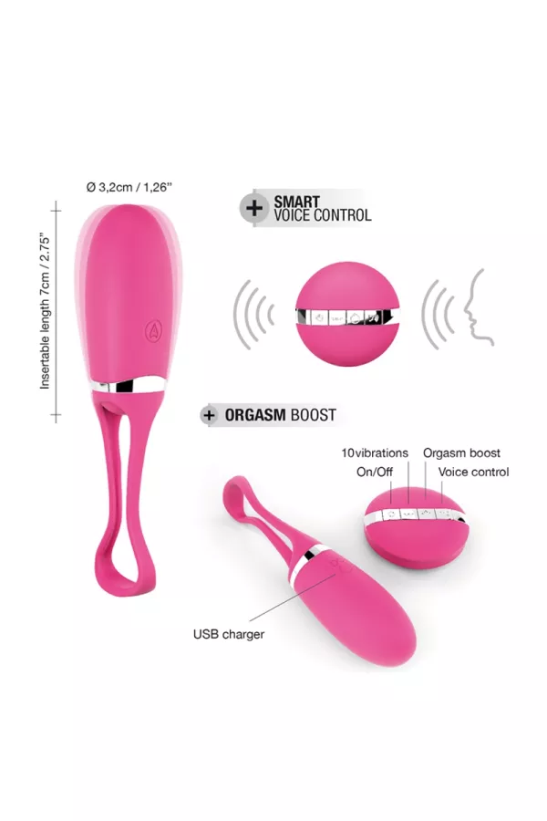 Remote controlled vibrating egg Secret Delight