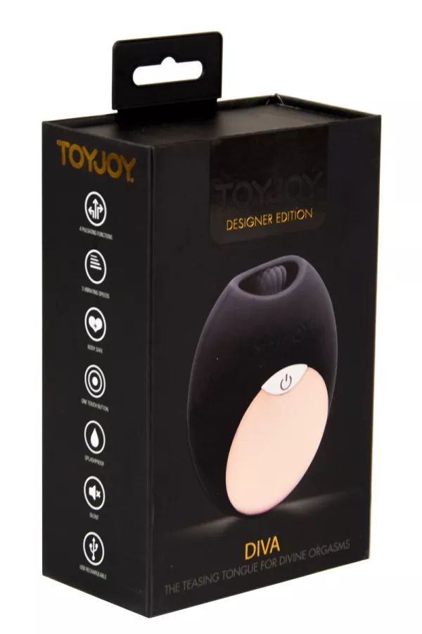 Clitoral stimulator Diva Mini Tongue