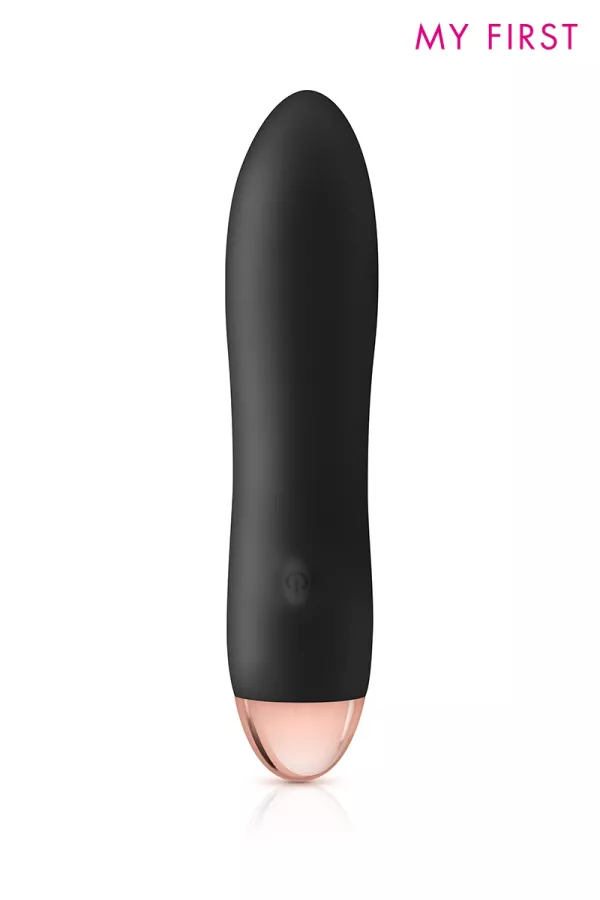 Rechargeable vibrator Pinga black