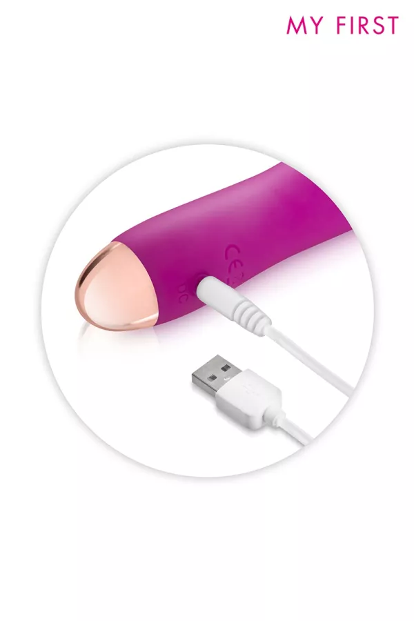 Rechargeable vibrator pink Chupa