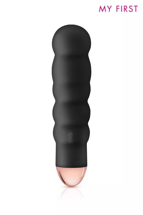 Wiederaufladbarer Vibrator Giggle schwarz