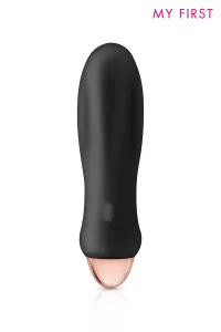 Wiederaufladbarer Vibrator Rocket schwarz