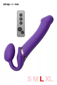 Strap-on-me vibrante viola L