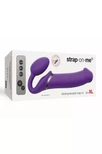 Strap-on-me vibrante viola XL