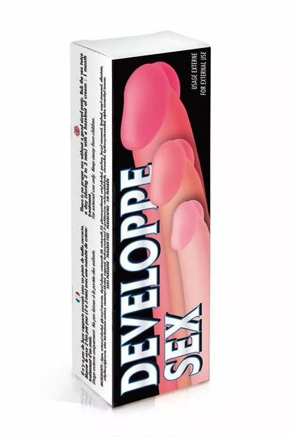 Crème développante Developpe sex