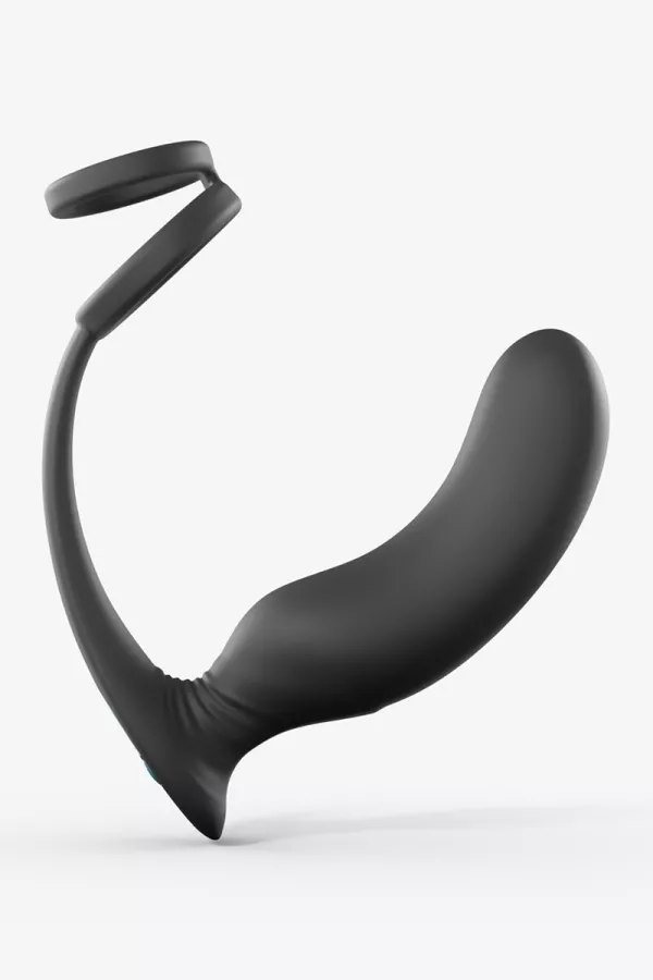 Prostate stimulator + cockring Double game