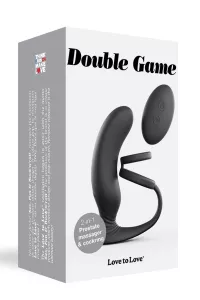 Prostata-Stimulator + Penisring Double game