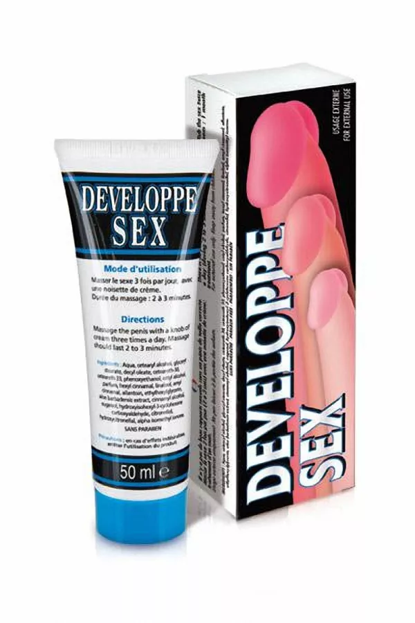 Crème développante Developpe sex