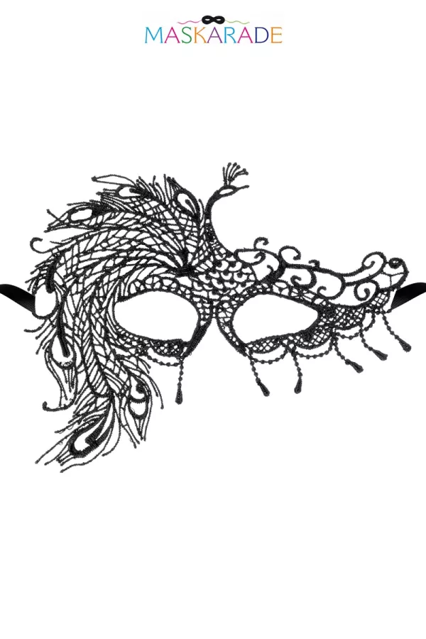 Mask - ‘Crepuscule’ Soft embroidery - Maskarade - Sexshop Tentations