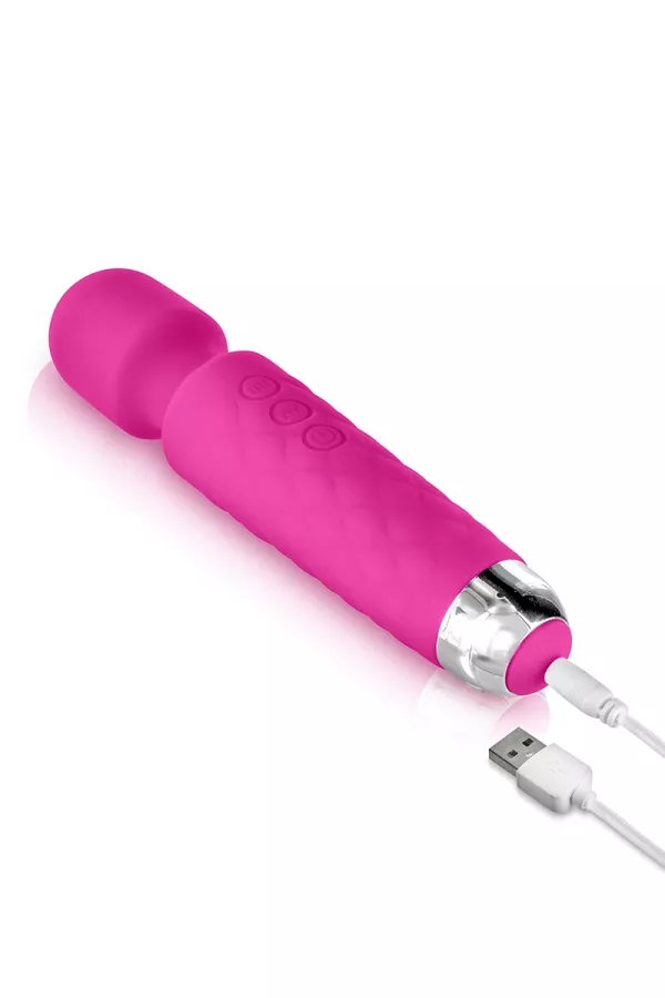 Rosa ricaricabile Vibro Love Wand