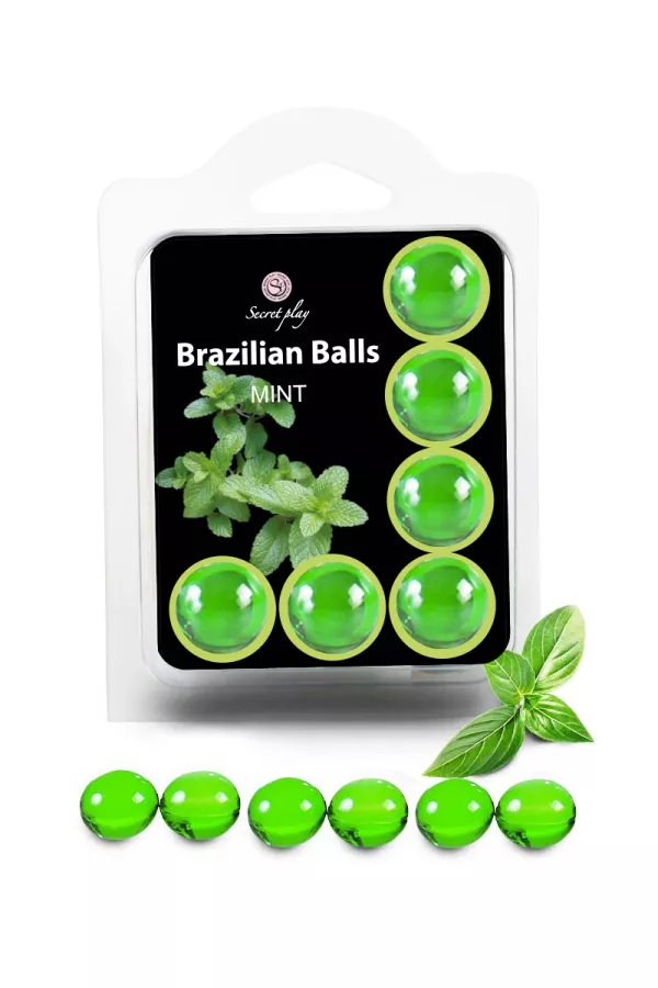 6 Brazilian Balls - mint