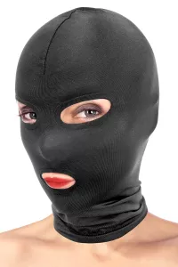 BDSM bonnet with 3 openings