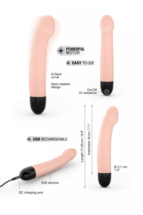 Vibro rechargeable Real Vibration M 2.0 - Dorcel