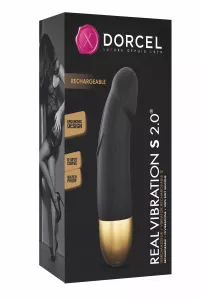 Vibro rechargeable Real Vibration gold S 2.0 - Dorcel