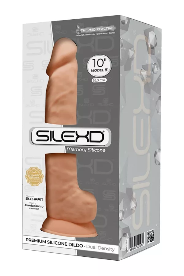 Fleischdildo mit doppelter Dichte, 26,3 cm – Modell 5