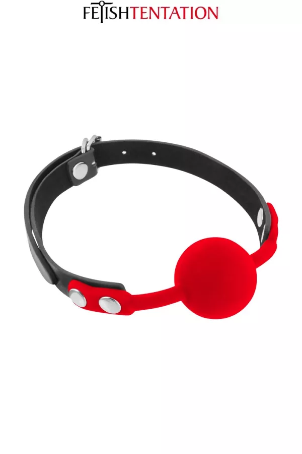 Red ball gag