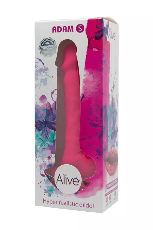 Dildo a doppia densità Adam S - rosa