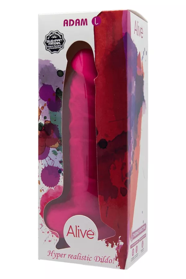 Adam L Dual-Density-Dildo – Rosa