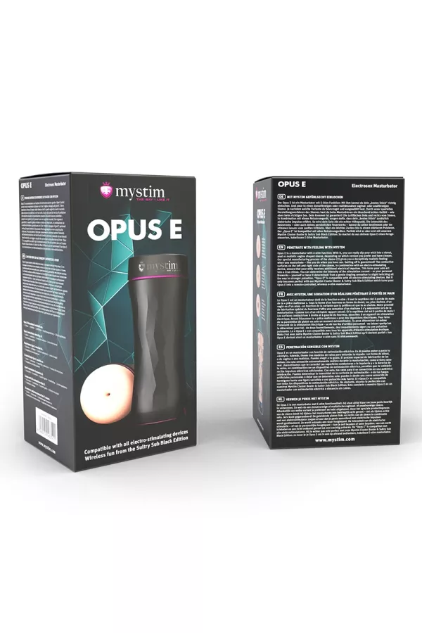 Opus E anus Electro-stimulant Masturbator