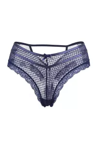 Tanga lace blue