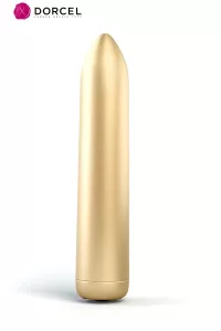 Mini vibro Rocket Bullet doré