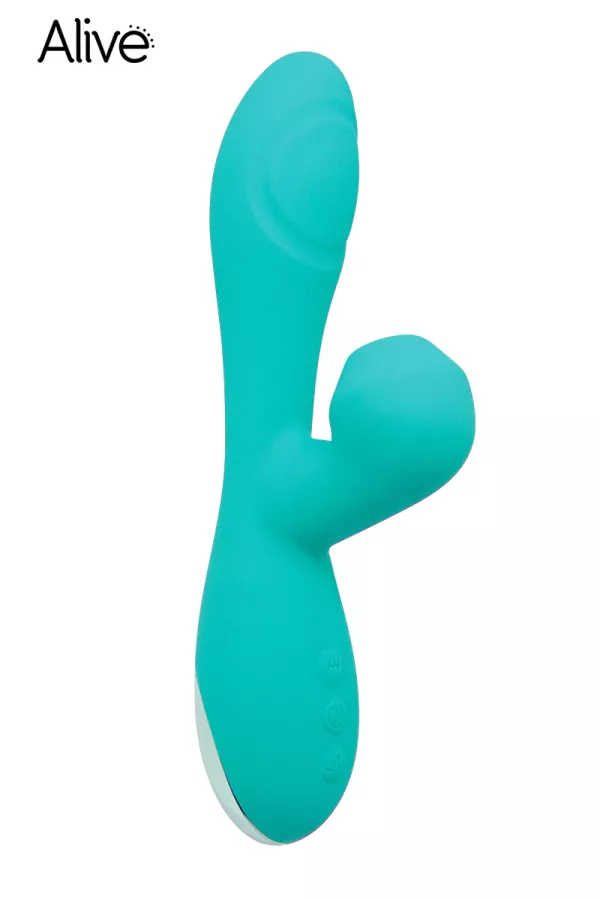 Blauer Rabbit-Vibrator Caribbean Shine