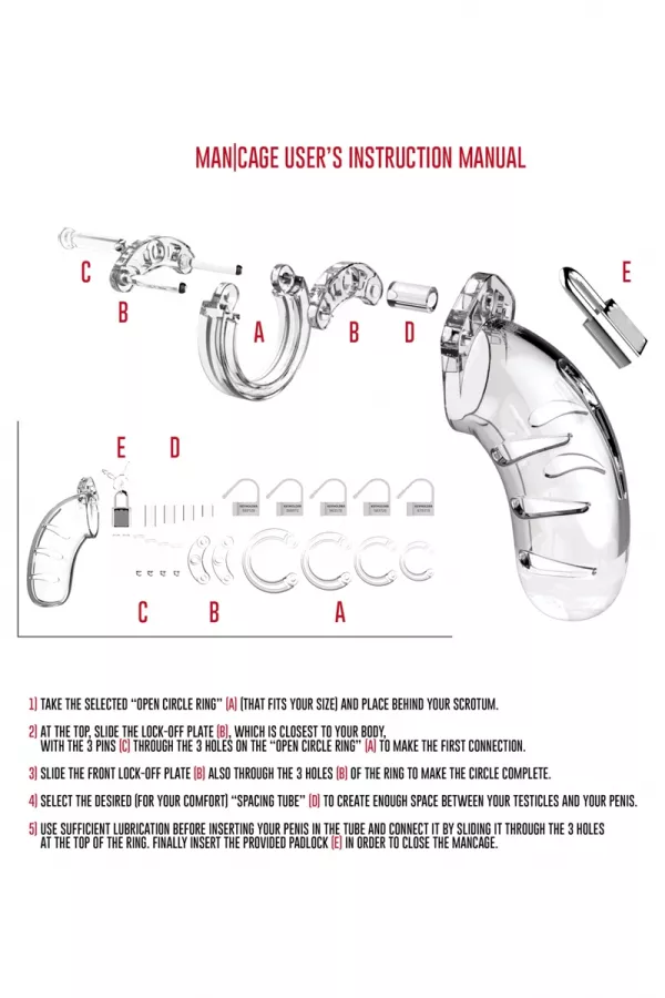 Käfig der Keuschheit 9cm ManCage 02