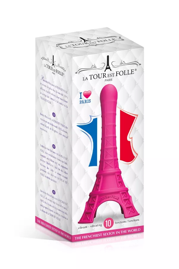 La Tour Est Folle Vibrator - rosa