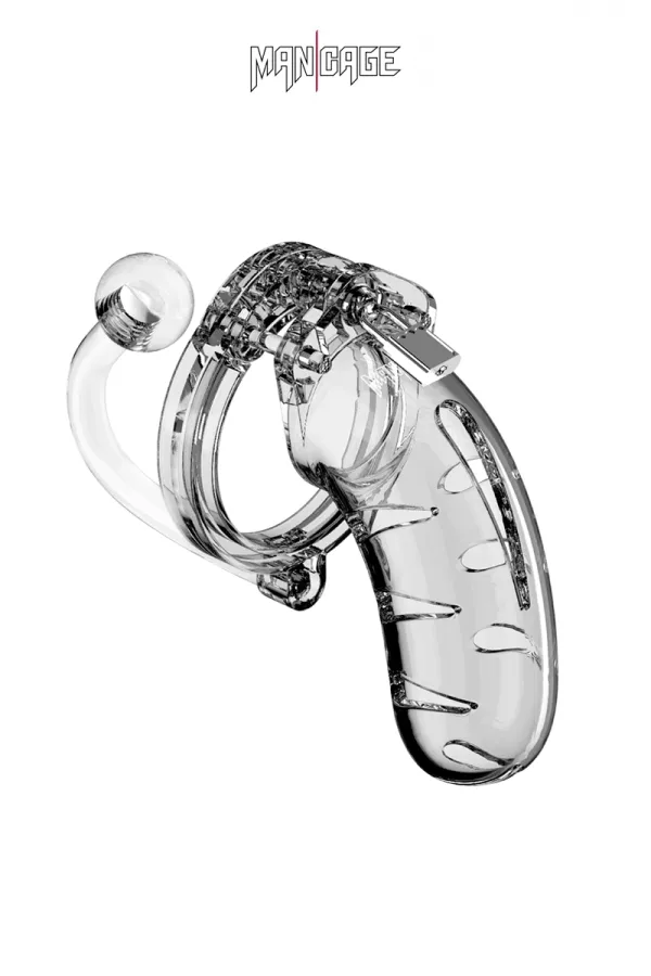 Chastity cage 11,5cm with plug - ManCage 11