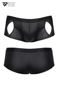 Shorty open black wetlook