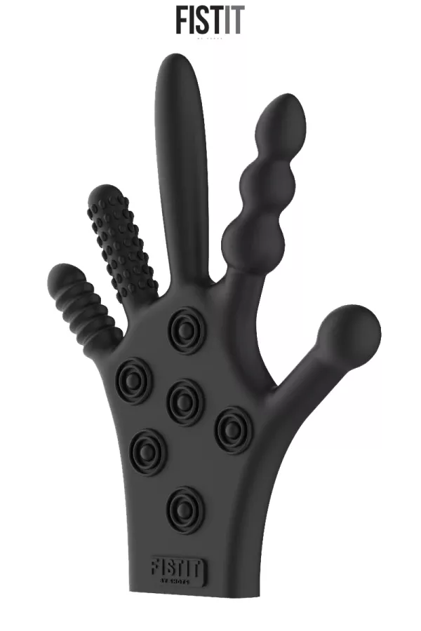 silicone stimulation glove