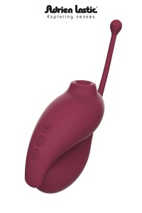 Vibrating egg and clitoral stimulator connected - Inspiration