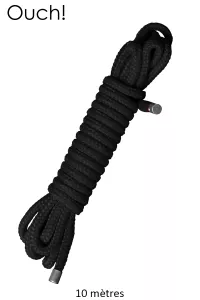 Japanese bondage rope 10m black