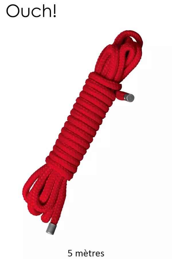 Japanese bondage rope 5m red