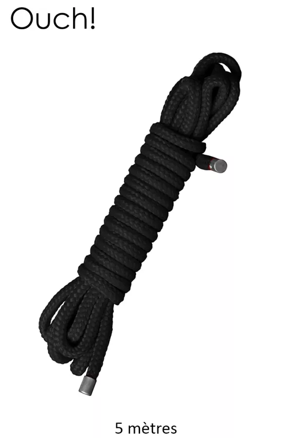 Japanese bondage rope 5m black