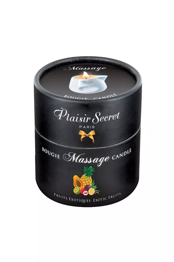 Exotic fruit massage candle