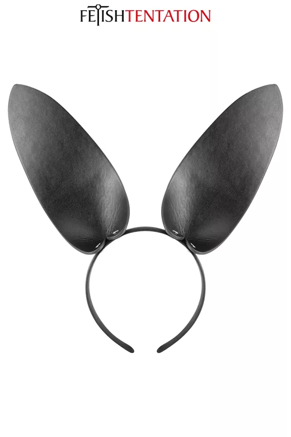 Oreilles de lapin en simili cuir - Fetish Tentation