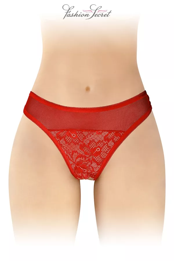 Tanga red open Ava