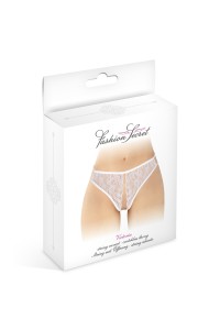 String blanc ouvert Victoria - Fashion Secret