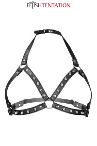 Spiked chest harness