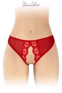 Open red panties Ambre