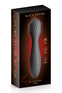 Vibromasseur wand My Sultana - Black Empire